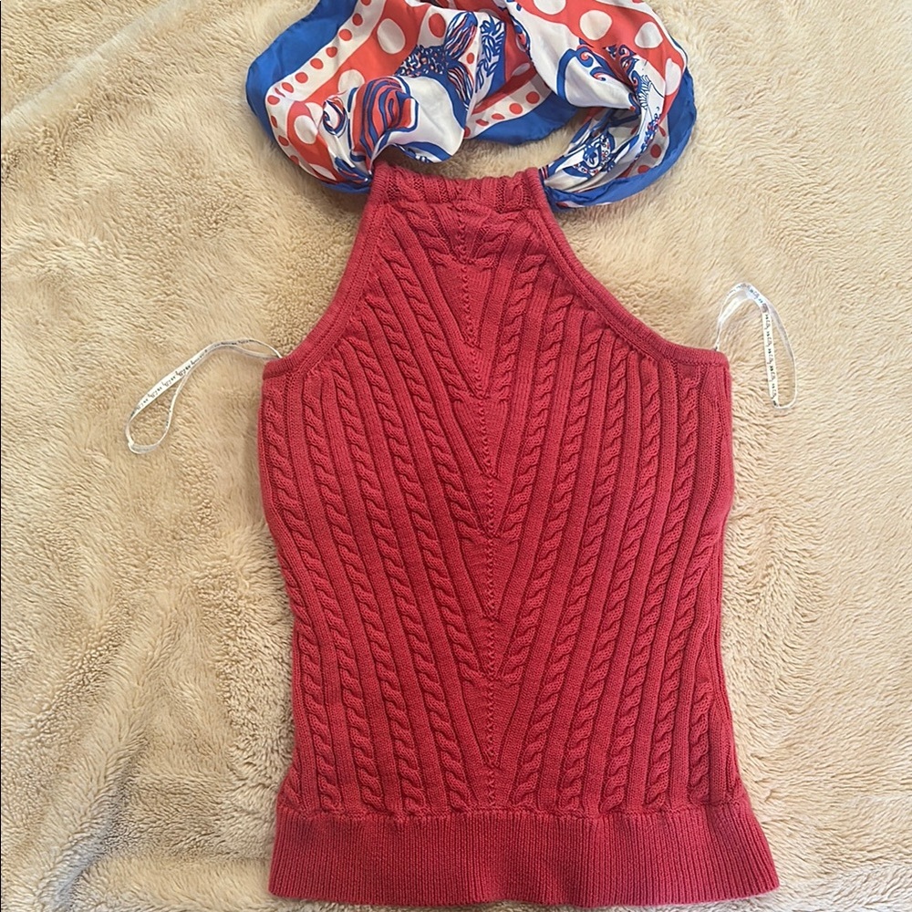Lilly Pulitzer Glenna sweater halter top